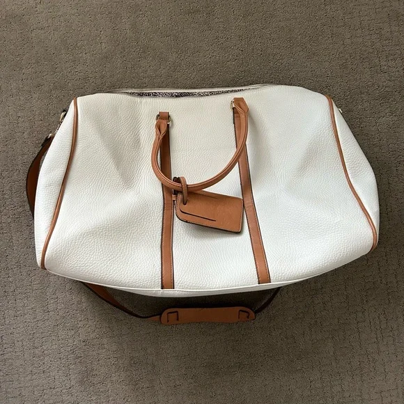 Sole Society Bags Sole Society Lacie Cream Brown Wgold